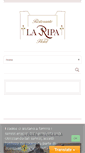 Mobile Screenshot of hristorantelaripa.it